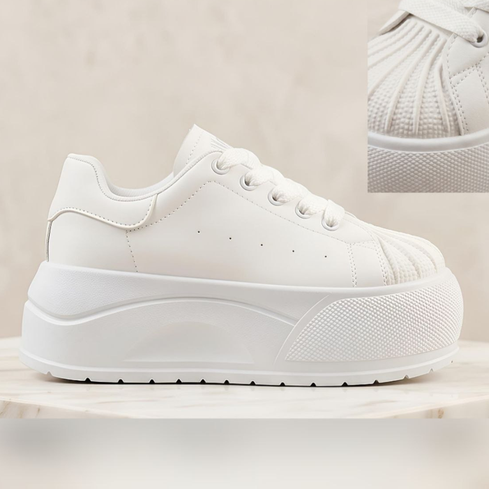 Women’s Platform Sneaker – 6 CM Elevated Style 👟✨ (S-512)