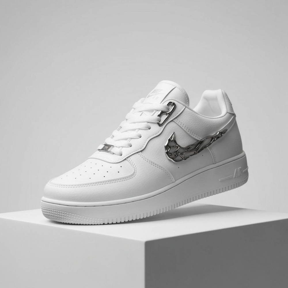 Men’s Premium White Sneaker – Modern Casual Style 👟✨