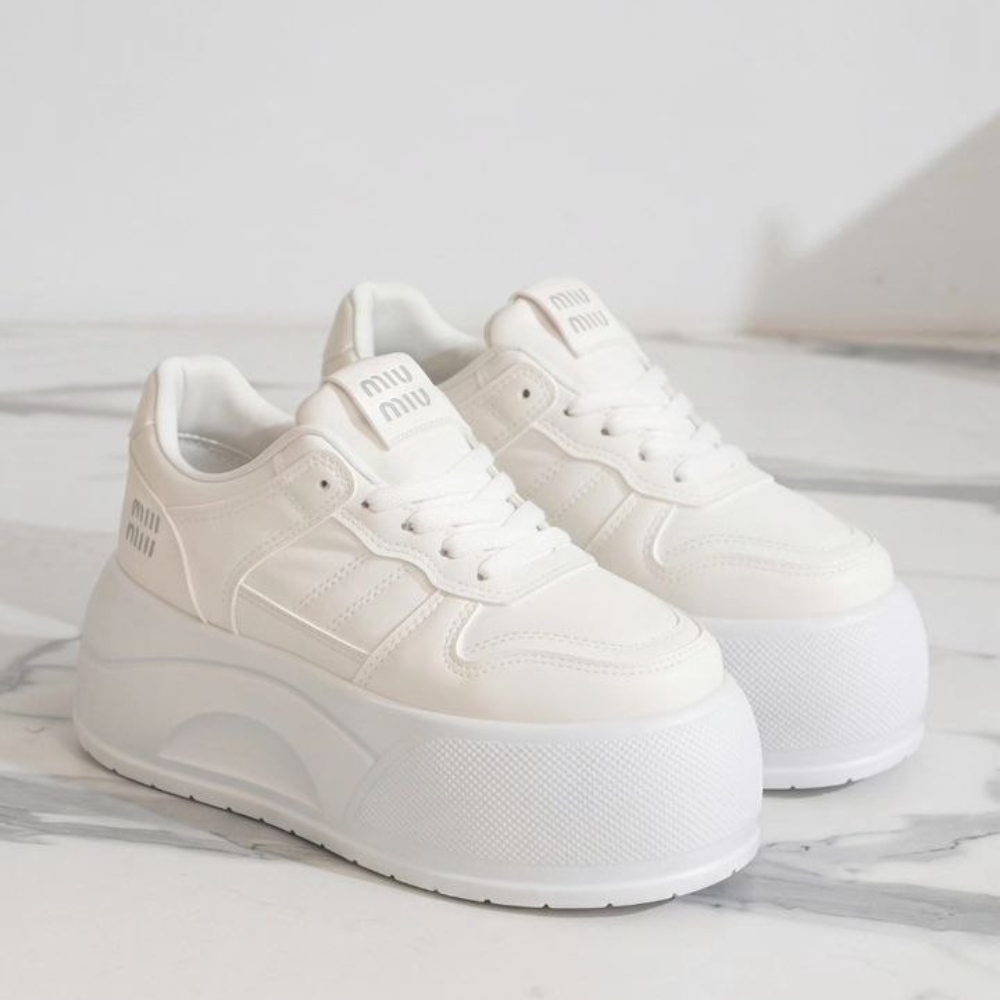 Women’s Platform Sneaker – 6 CM Elevated Style 👟✨ (Miu Miu)