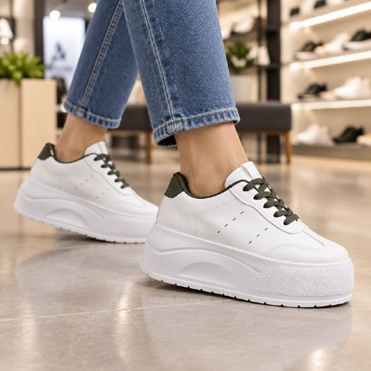Women’s Platform Sneaker – 6 CM Elevated Style 👟✨  (stan smith)
