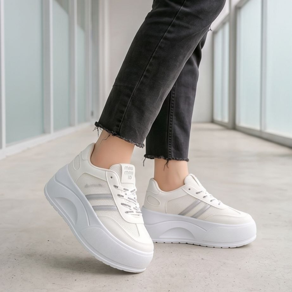 Women’s Platform Sneaker – 6 CM Elevated Style 👟✨  (S-405