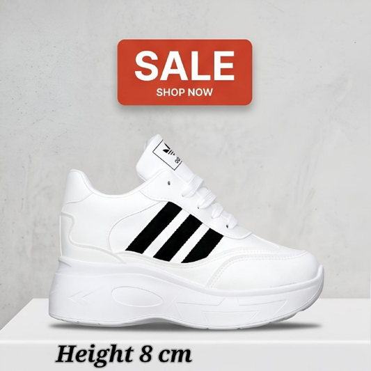 Women’s Wedge Sneakers – 8CM Elevation Style 👟✨ ( ML-33681)