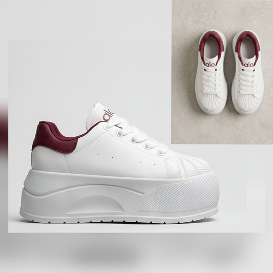 Women’s Platform Sneaker – 6 CM Elevated Style 👟✨  (S-512)