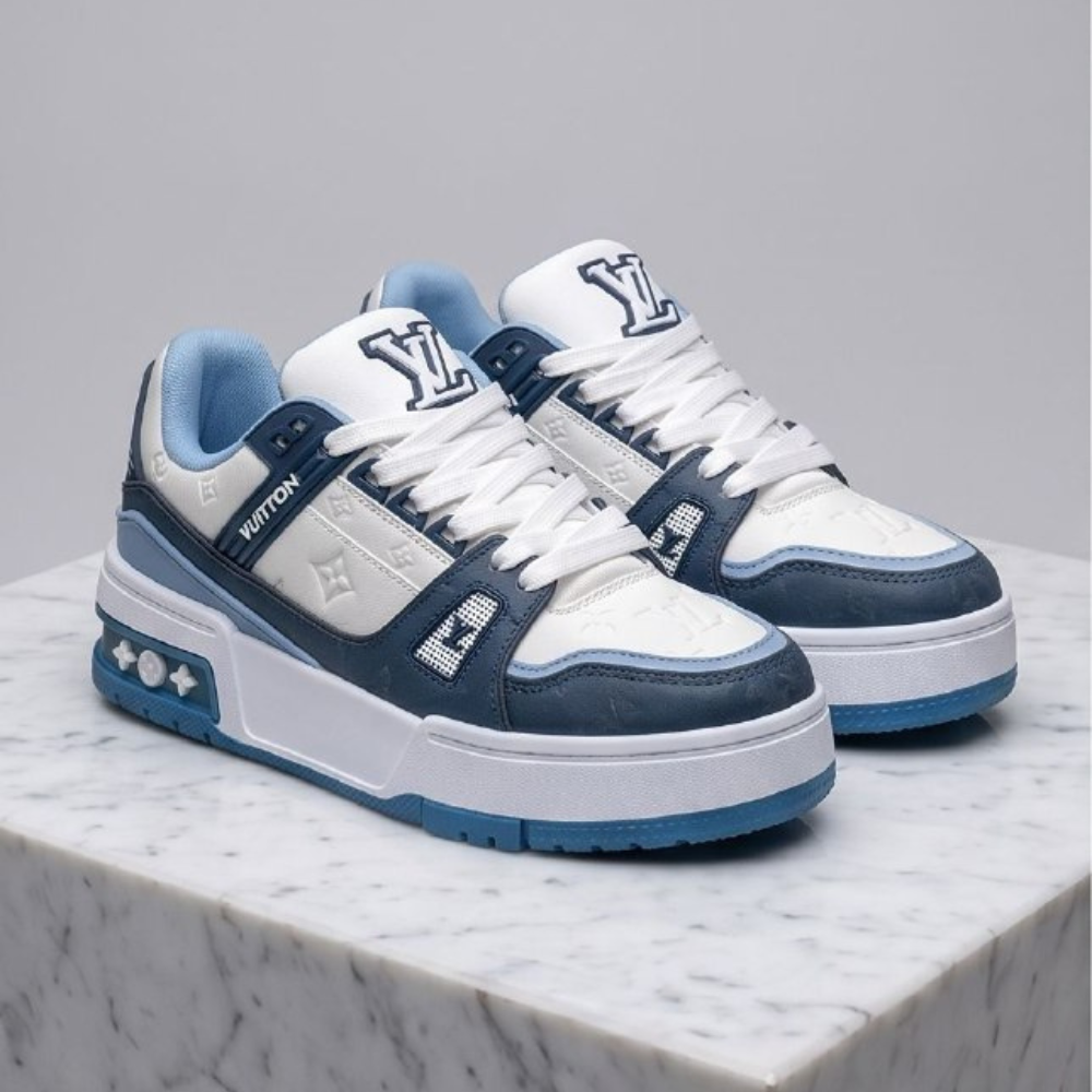 Women’s Denim Style Sneakers – Casual Street Look  (R03)👟💙