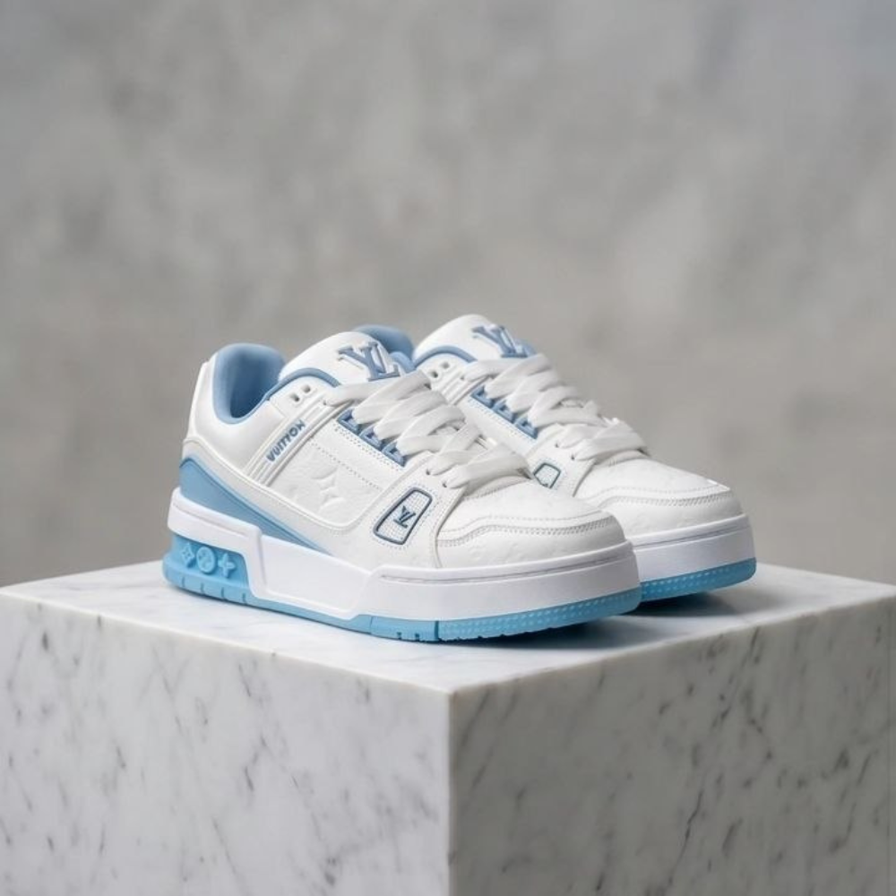 Women’s Denim Style Sneakers – Casual Street Look  (R01)👟💙