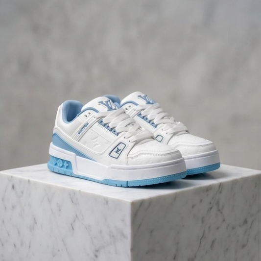 Women’s Denim Style Sneakers – Casual Street Look  (R01)👟💙