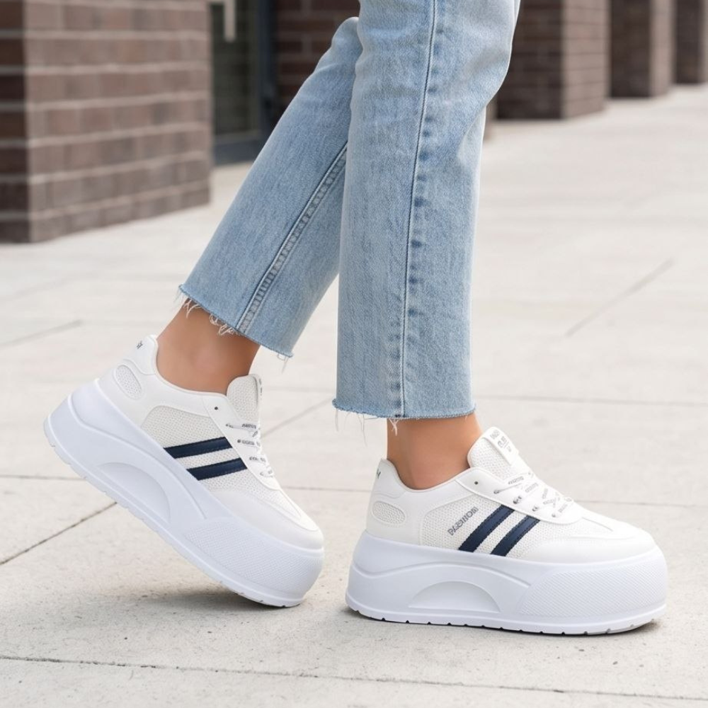 Women’s Platform Sneaker – 6 CM Elevated Style 👟✨  (S-405