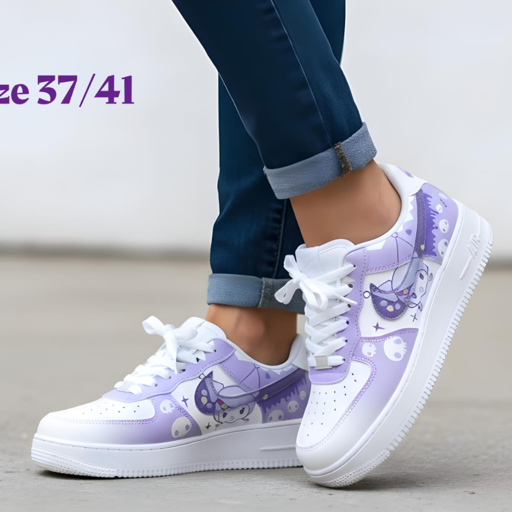 Sneaker نسائي ستايل Air Force – 3 ألوان مميزة – مريح وشيك