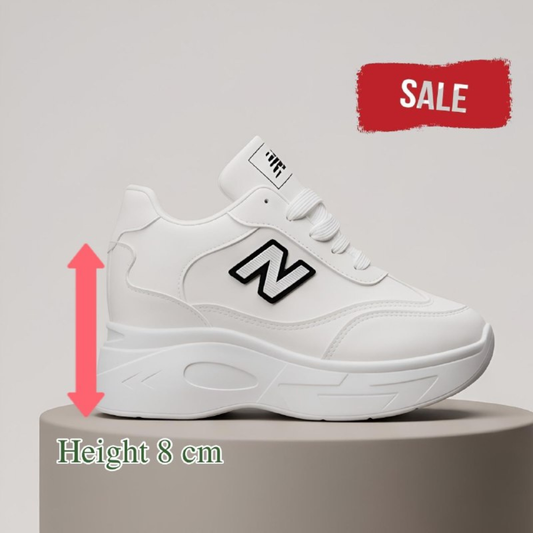 Women’s Wedge Sneakers – 8CM Elevation Style 👟✨ ( ML-23.3484)