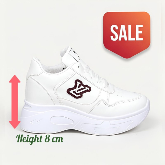 Women’s Wedge Sneakers – 8CM Elevation Style 👟✨ ( ML-1220) (Copy)