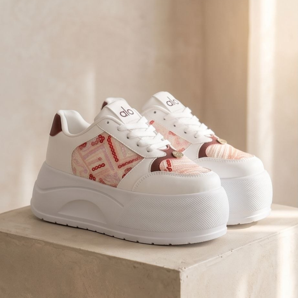 Women’s Platform Sneaker – 6 CM Elevated Style 👟✨  (alo art)