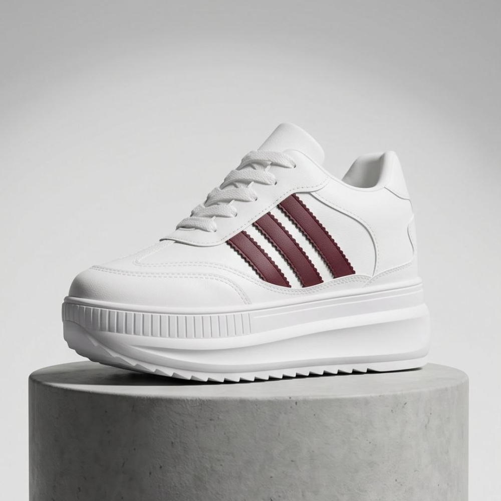 Women’s Wedge Sneakers – 8CM Elevation Style 👟✨