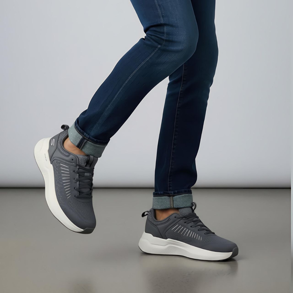 سنيكر راننج رجالي  Skechers Style، خامة فيتنامي عالية الجودة، خفيف ومريح جدًا للمشي والجري 👟🔥