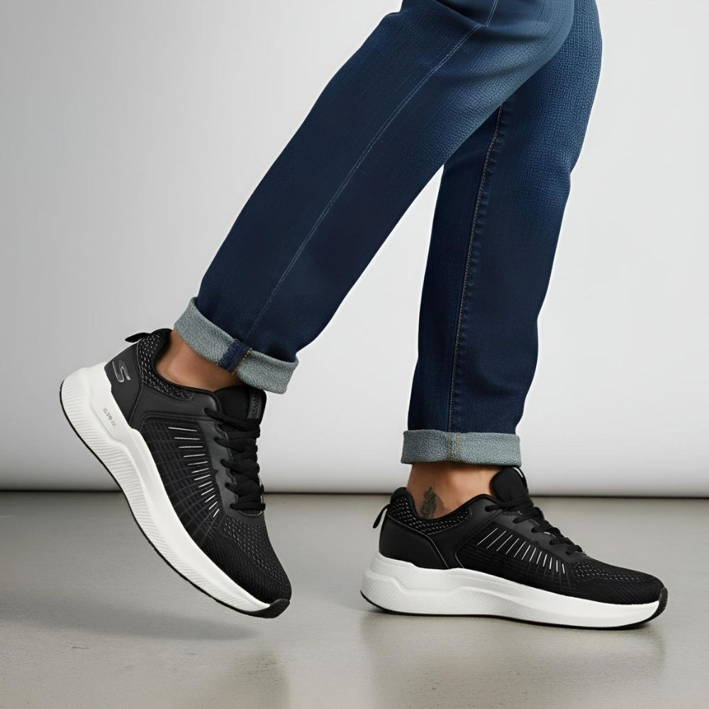سنيكر راننج رجالي  Skechers Style، خامة فيتنامي عالية الجودة، خفيف ومريح جدًا للمشي والجري 👟🔥
