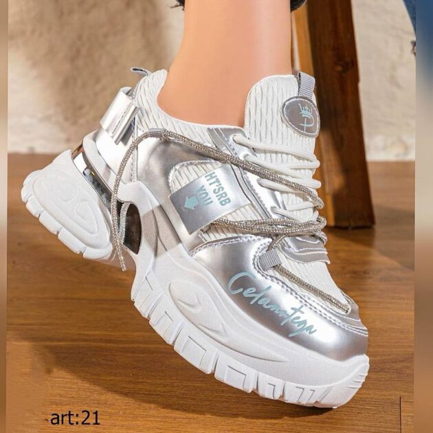 شوز ويدج حريمي بكعب 8 سم | راحة وأناقة بتصميم عملي ومميز A-21