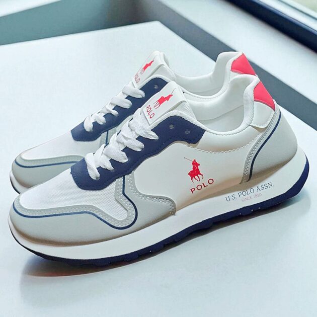 كوتشي رجالي فاشون بولو – تصميم شبابي أنيق | مقاسات 41 إلى 45