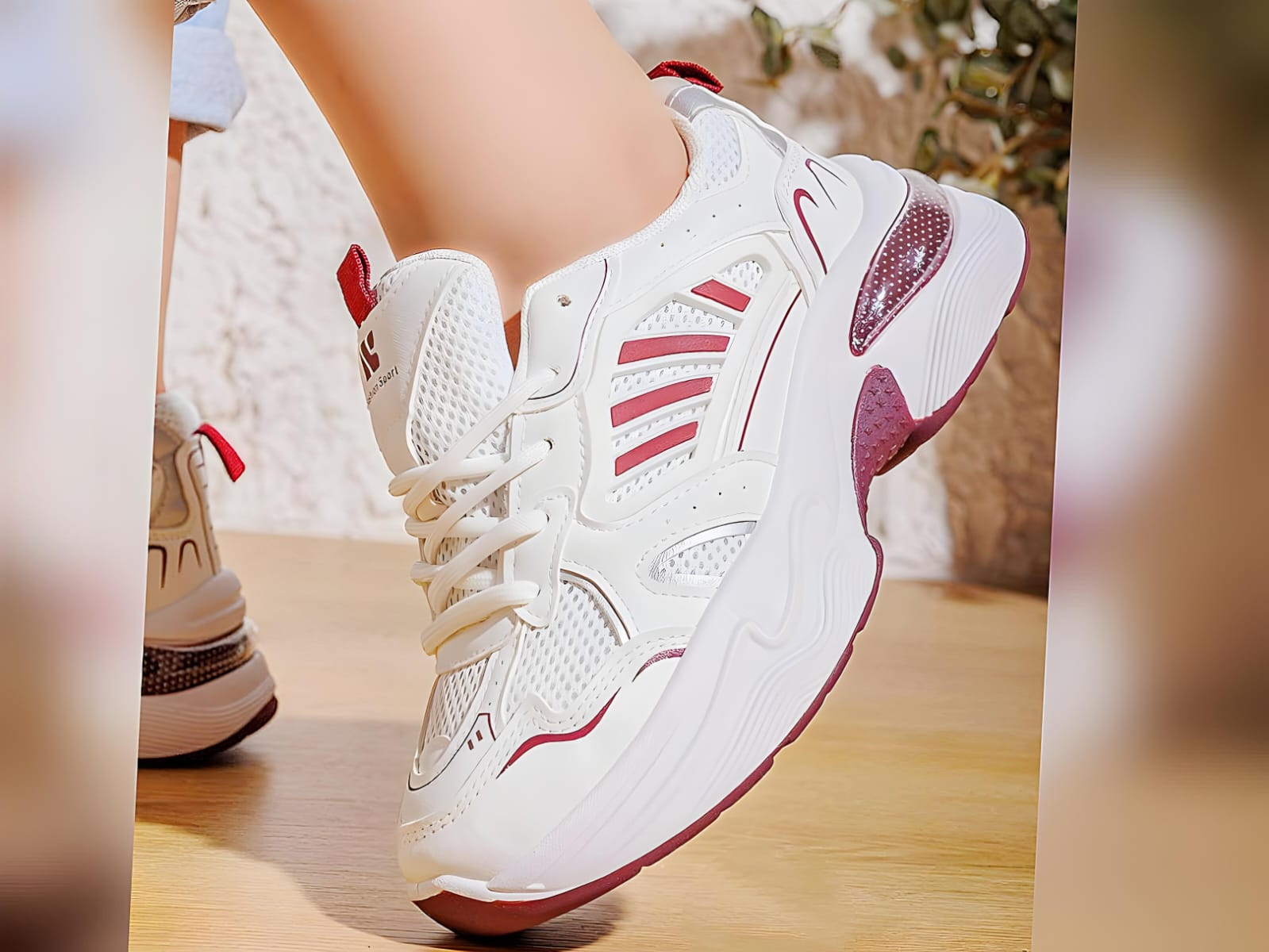 كوتش حريمي فاشون 3 سم ستايل 2026